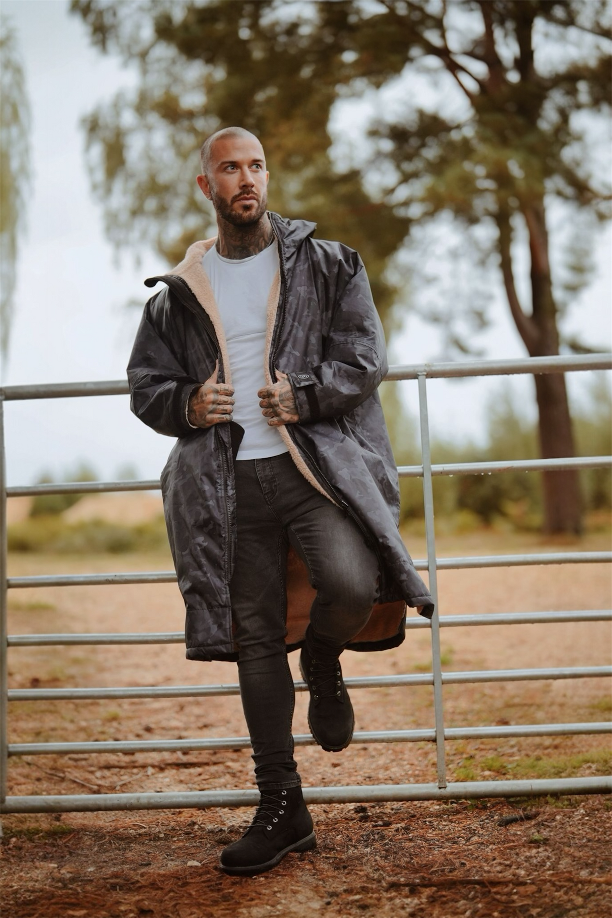 MKII PARKA - UNISEX Black Camo