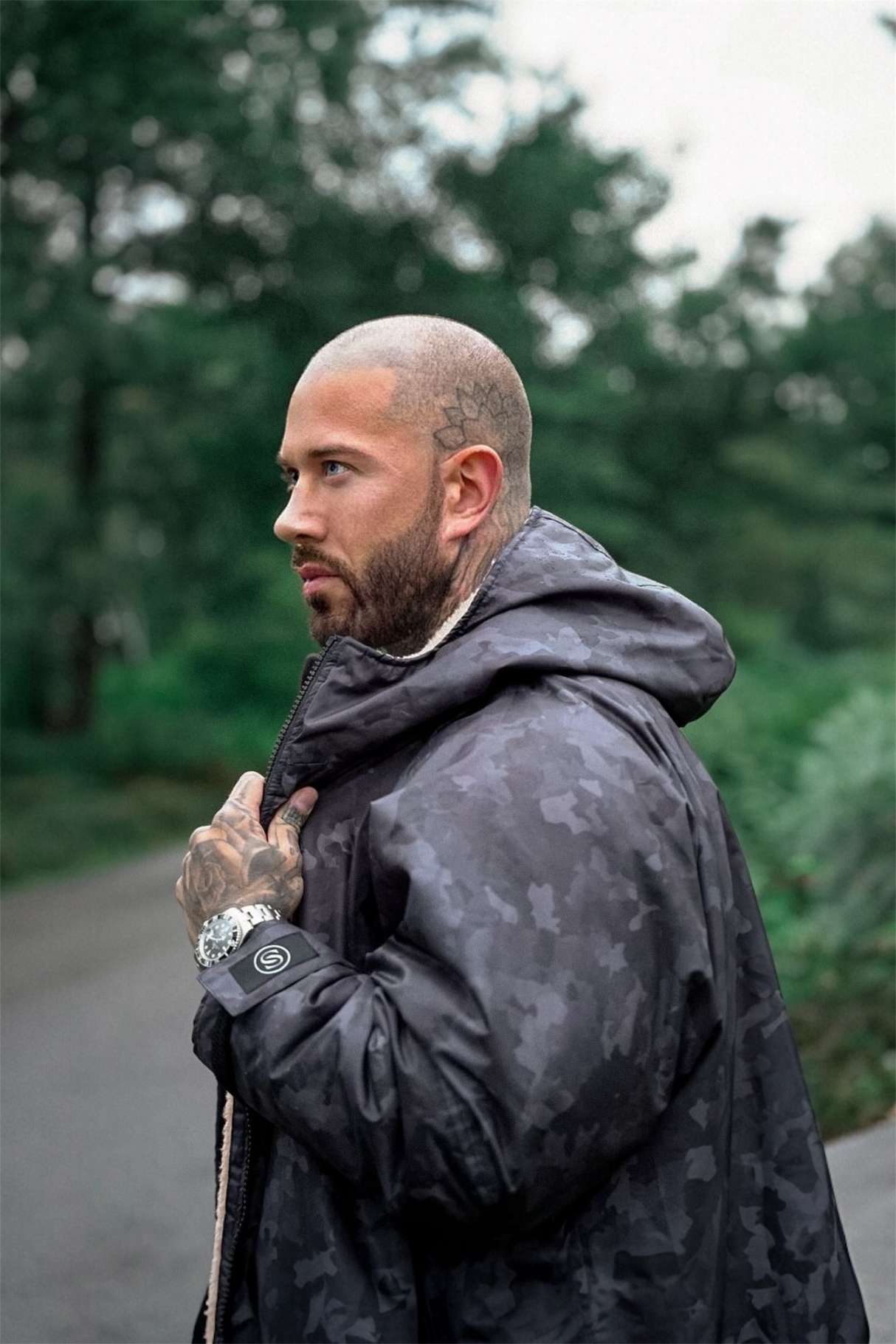 MKII PARKA - UNISEX Black Camo