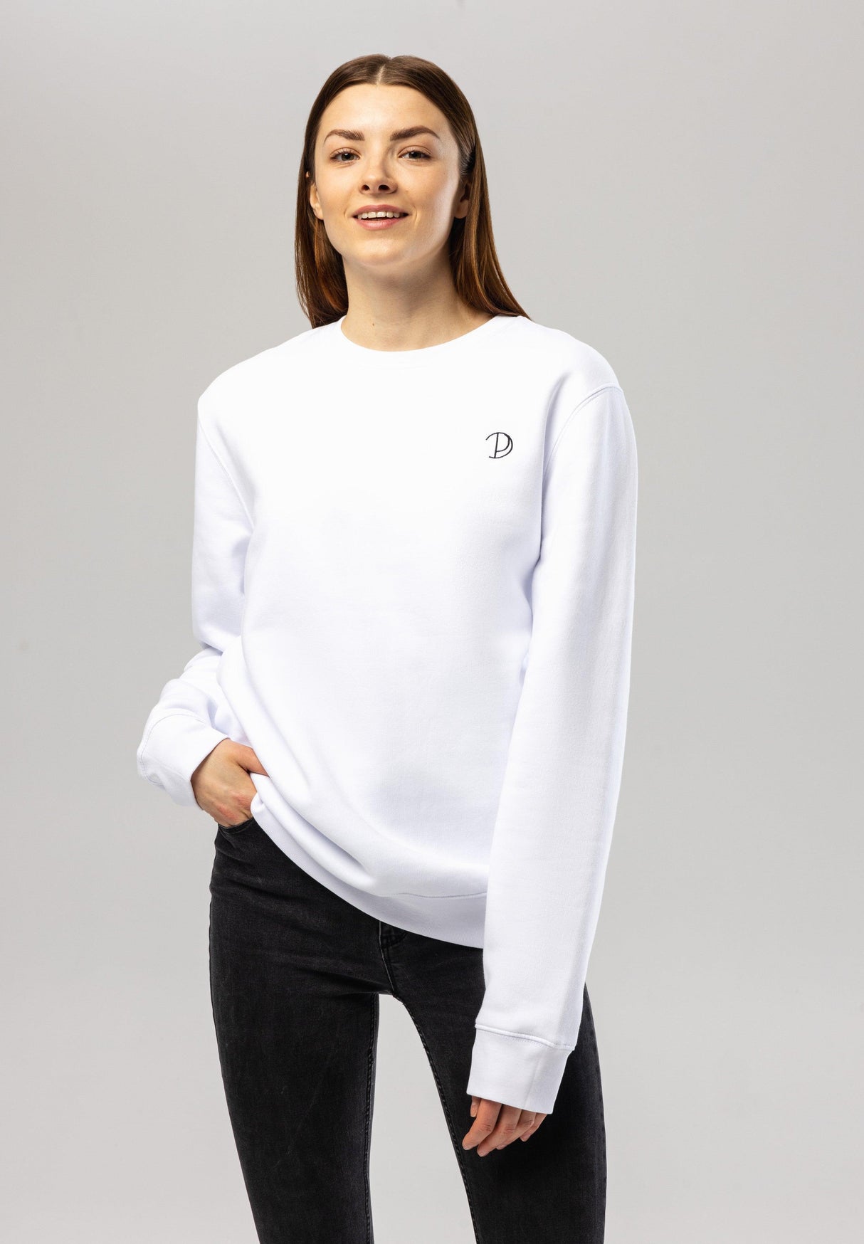 Embroidered Logo Sweatshirt