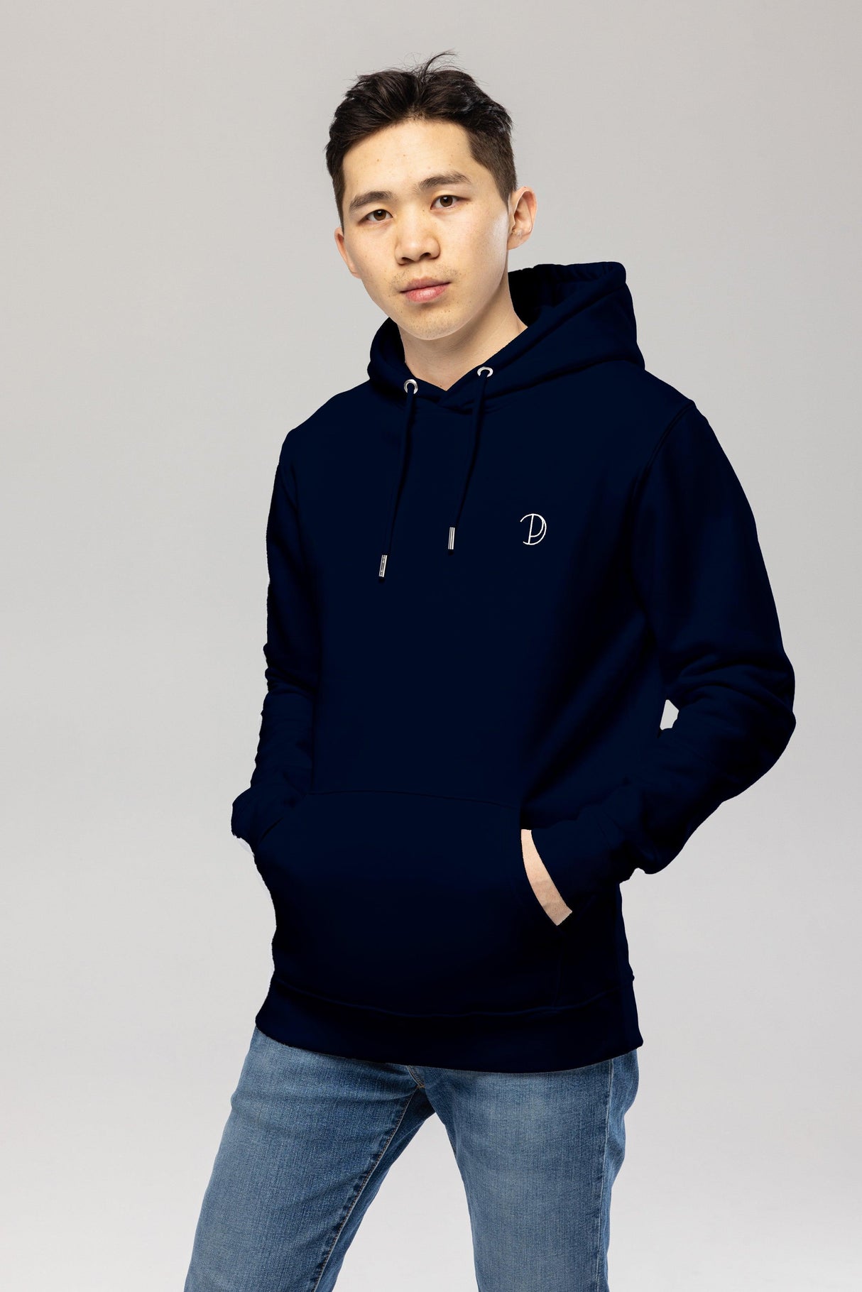 Embroidered Logo Hoodie
