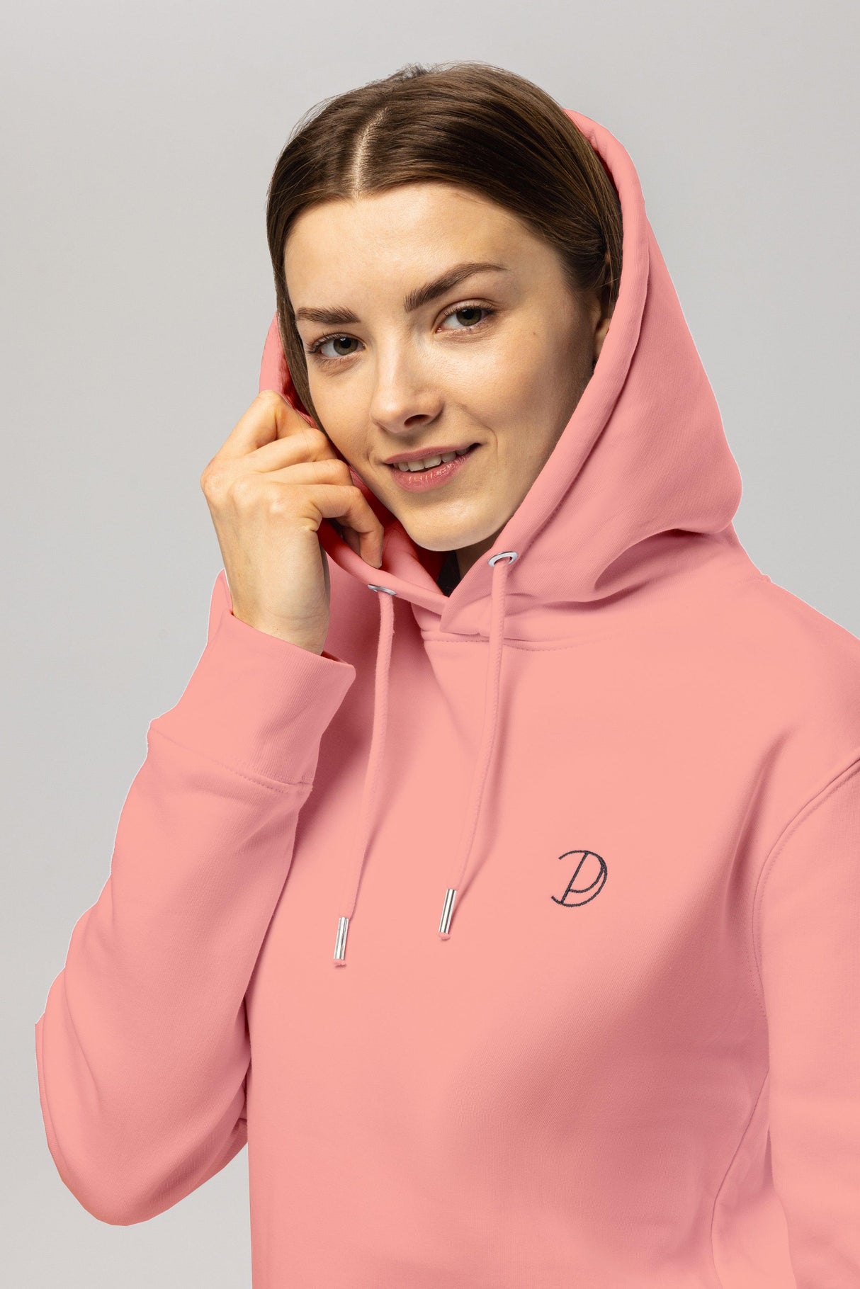 Embroidered Logo Hoodie