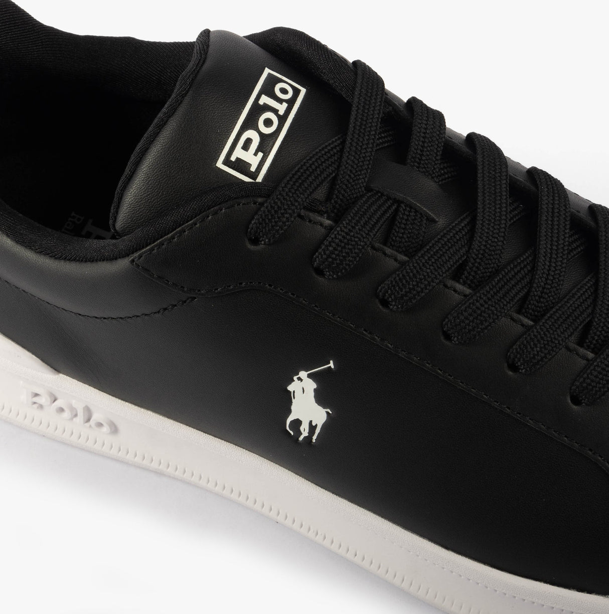 Polo Ralph Lauren HRT CT II Mens Trainers Black/White