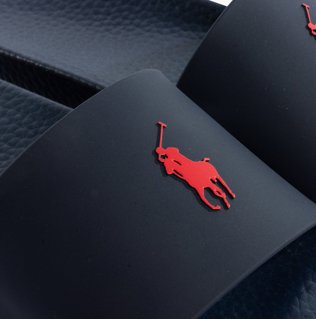 Polo Ralph Lauren POLO SLIDE Mens Sandals Navy/Red