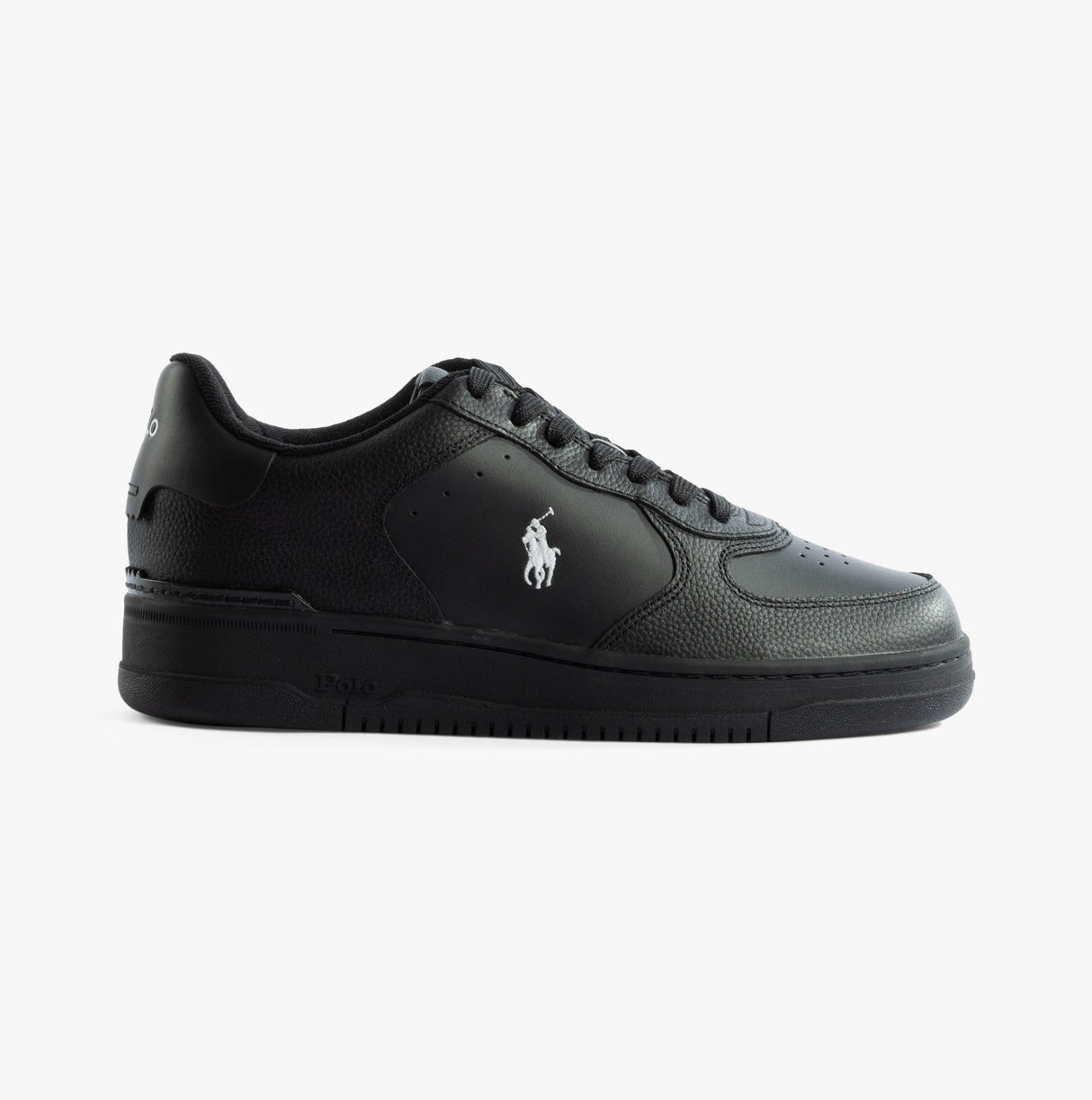 Polo Ralph Lauren MASTERS Mens Trainers Black/Black/White