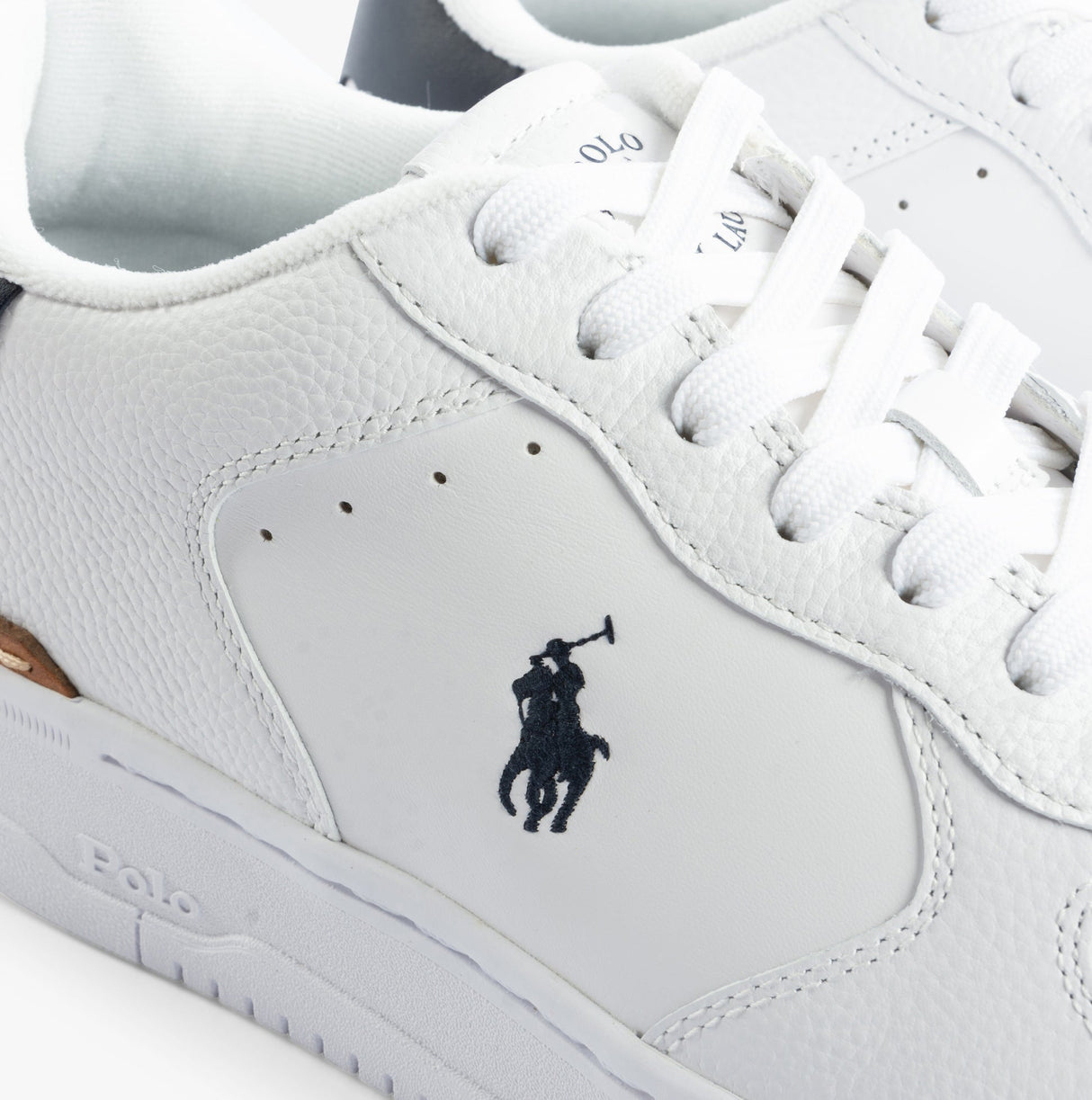 Polo Ralph Lauren MASTERS Mens Trainers White/Navy