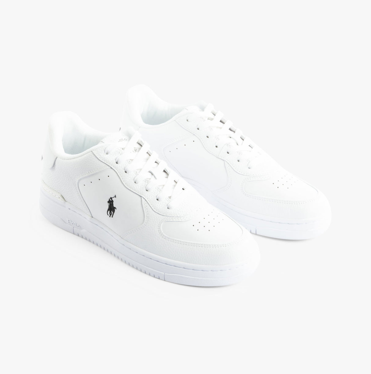 Polo Ralph Lauren MASTERS Mens Trainers White/White/Black