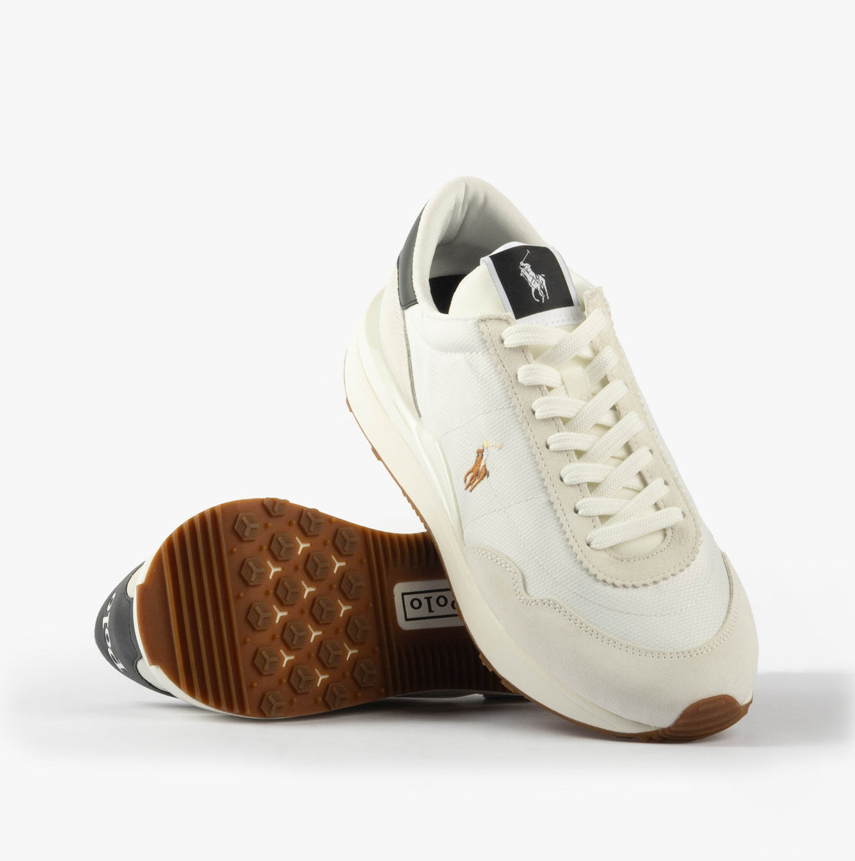 Polo Ralph Lauren TRAIN 89 Mens Trainers Deckwash White/Multi