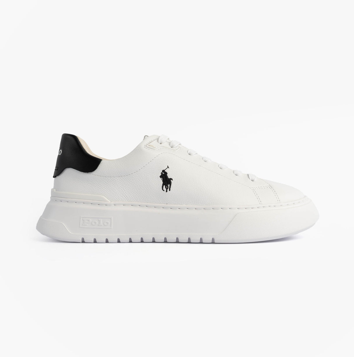 Polo Ralph Lauren RLITE COURT Mens Trainers White/Black