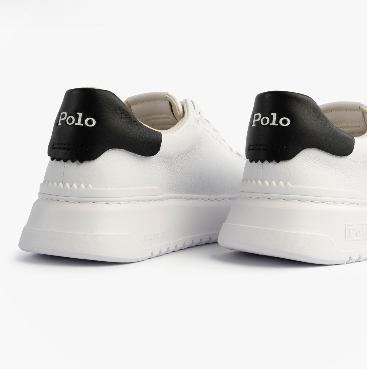 Polo Ralph Lauren RLITE COURT Mens Trainers White/Black