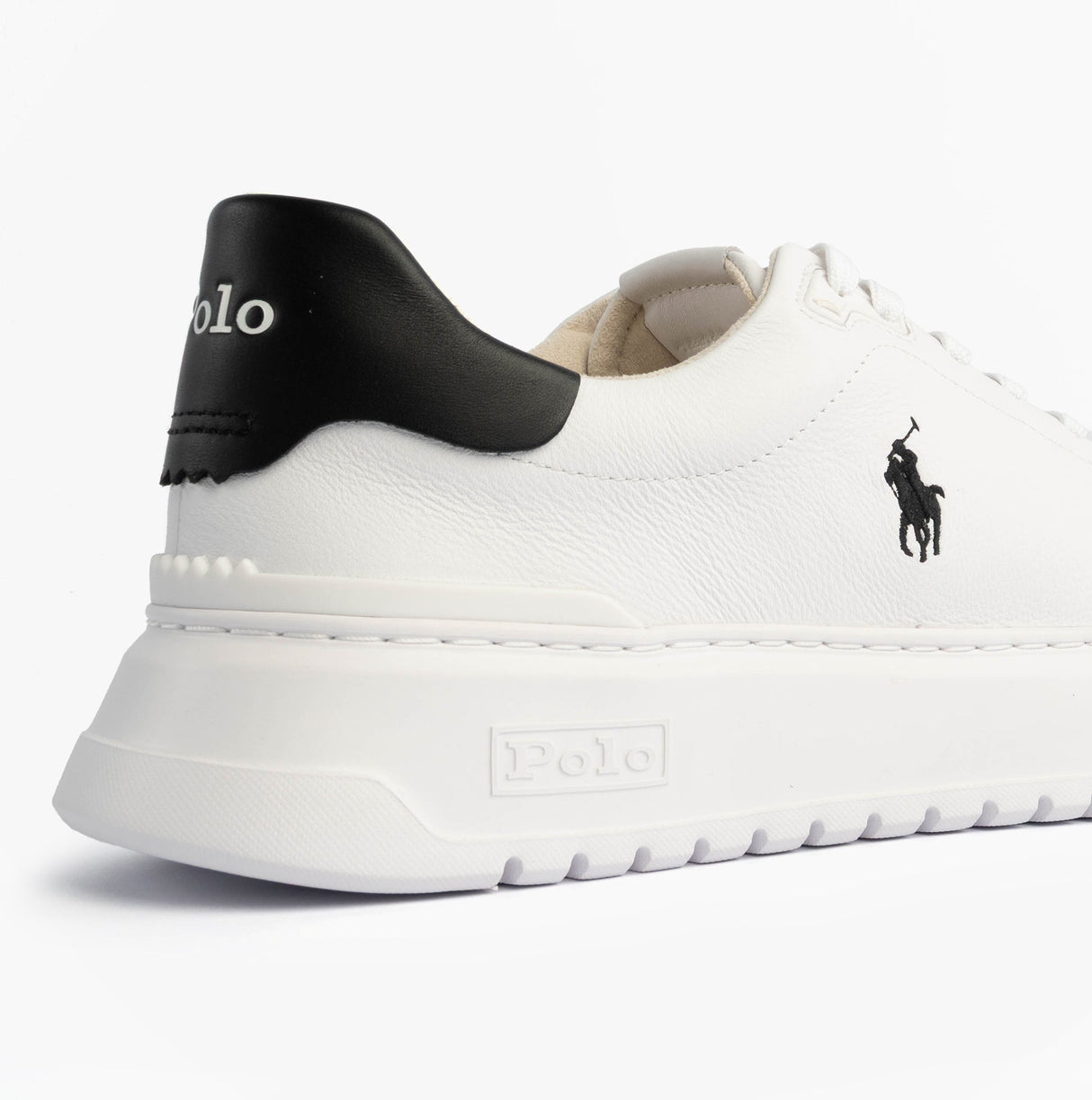 Polo Ralph Lauren RLITE COURT Mens Trainers White/Black