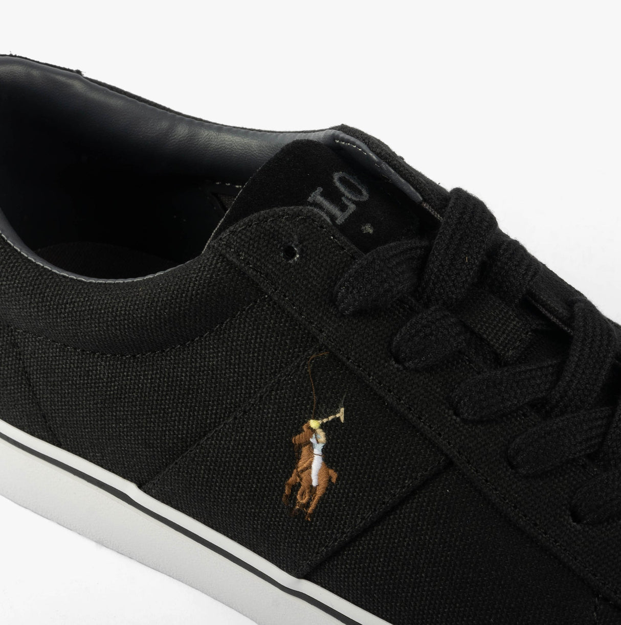 Polo Ralph Lauren SAYER Mens Trainers Black