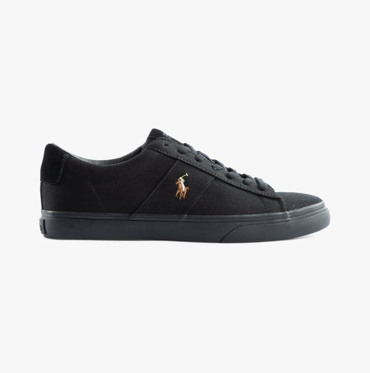 Polo Ralph Lauren SAYER Mens Trainers Black/Black