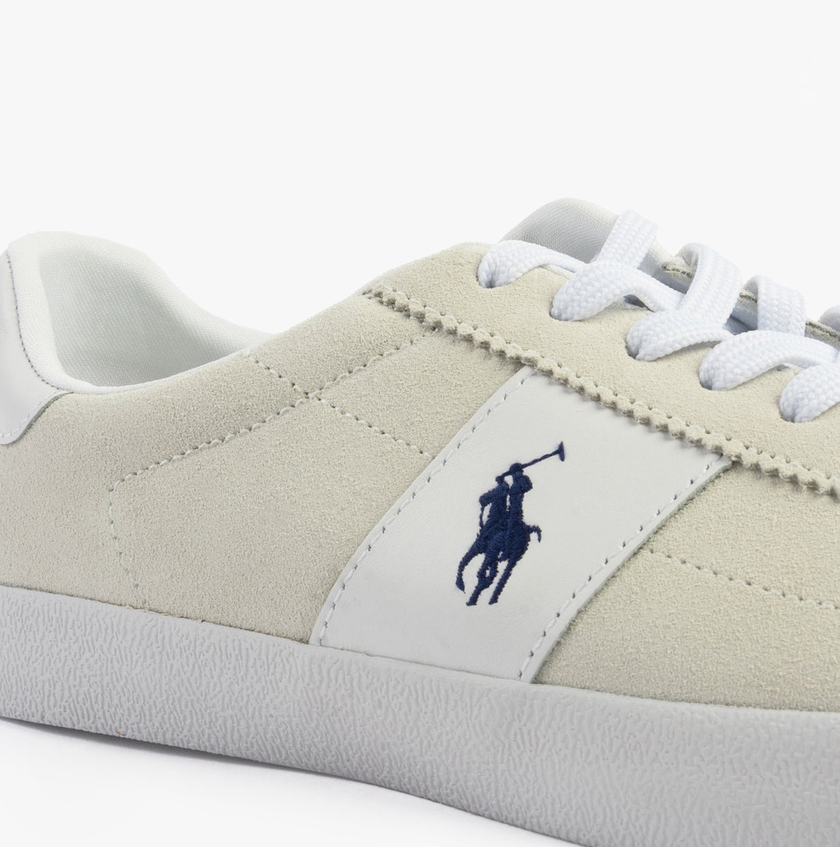 Polo Ralph Lauren COURT VLC Mens Trainers Bianco