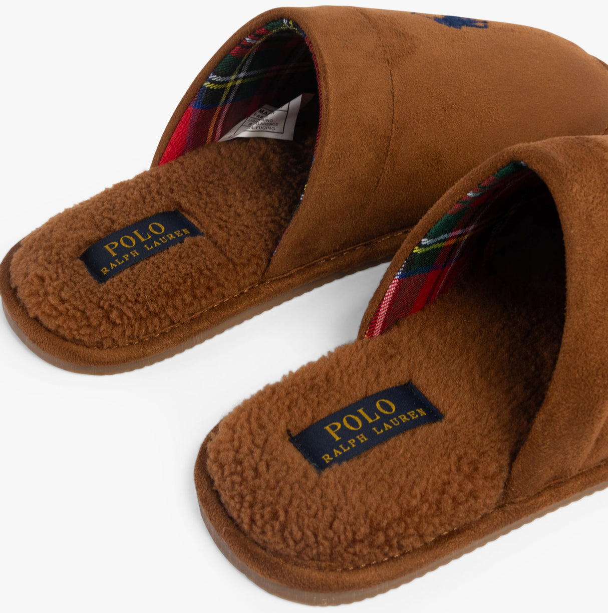 Polo Ralph Lauren KLARENCE Mens Mule Slippers Brown