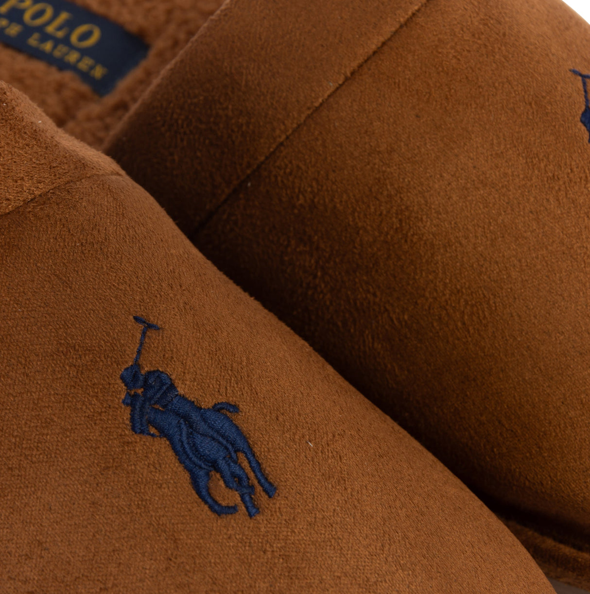 Polo Ralph Lauren KLARENCE Mens Mule Slippers Brown