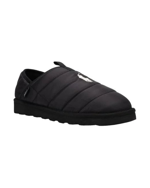 Polo Ralph Lauren EVERETT Mens Full Slippers Black