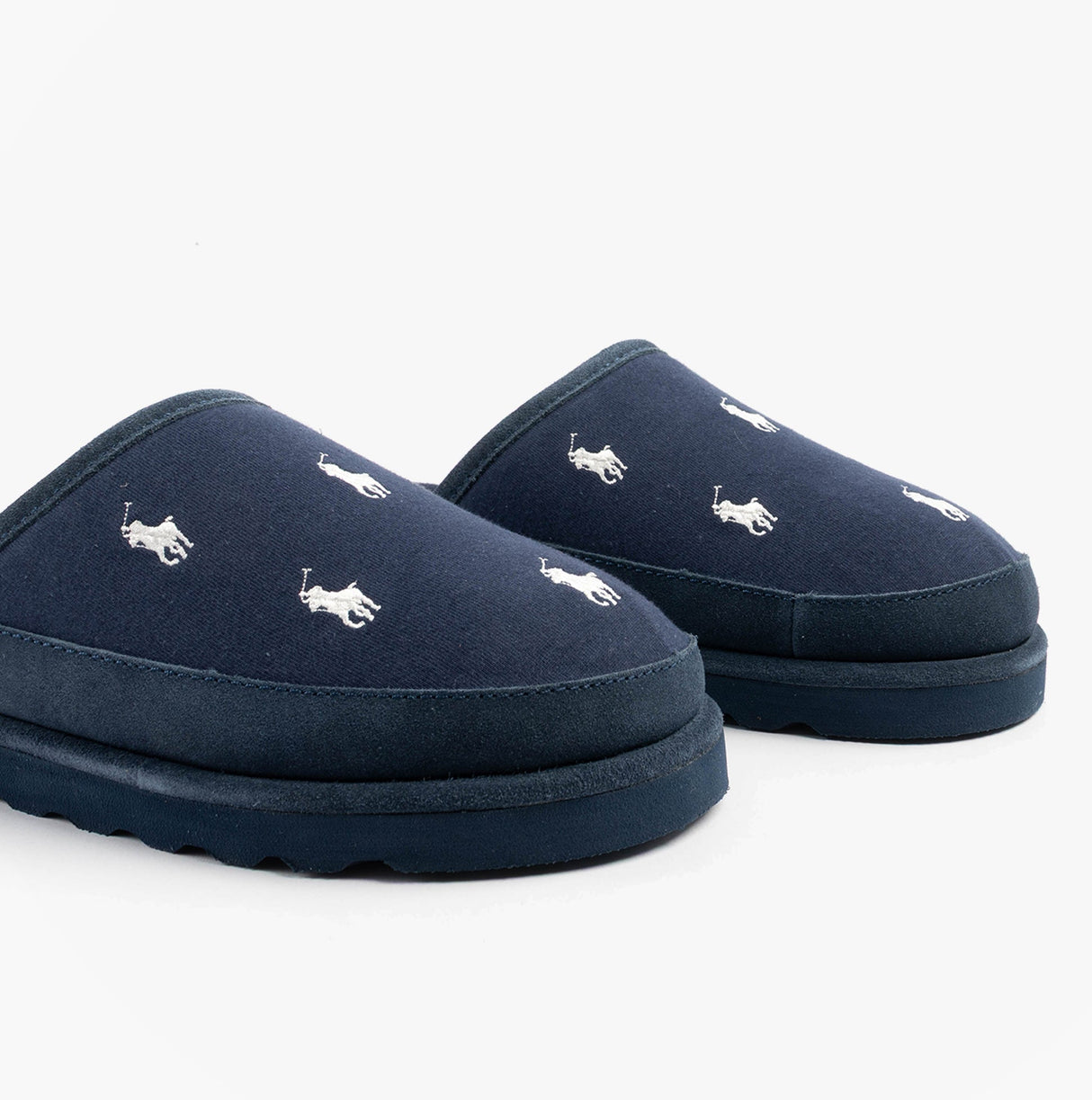 Polo Ralph Lauren RD SCFF II Mens Slippers Navy/Paper White