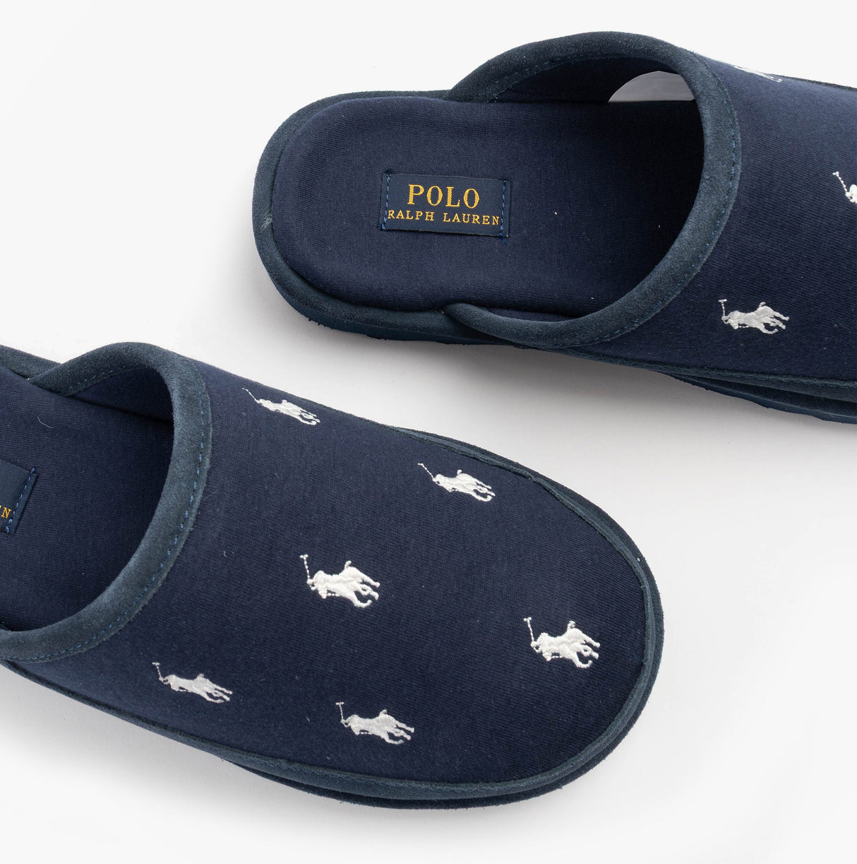 Polo Ralph Lauren RD SCFF II Mens Slippers Navy/Paper White