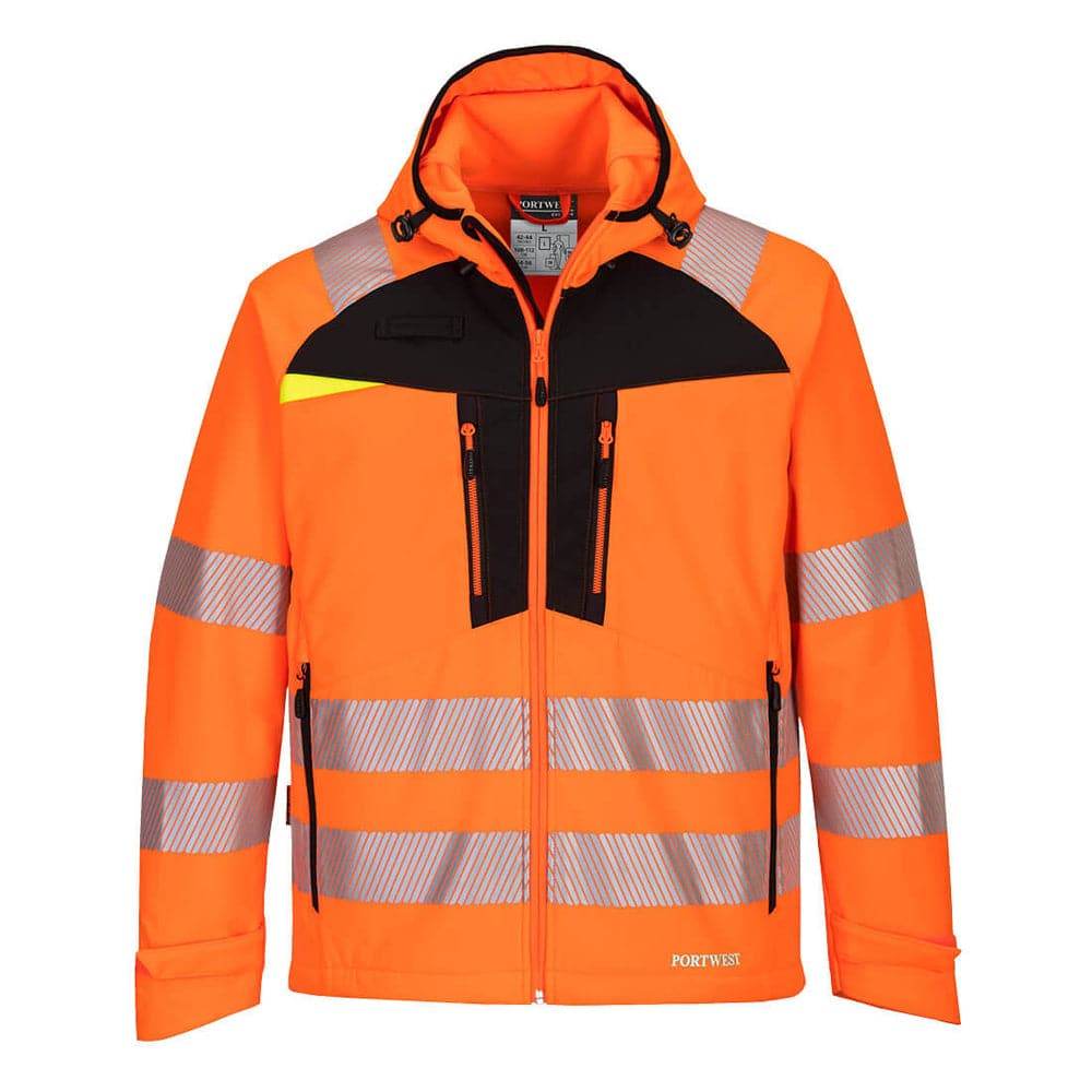 Portwest DX475 Waterproof Breathable Softshell Ripstop Jacket Coat
