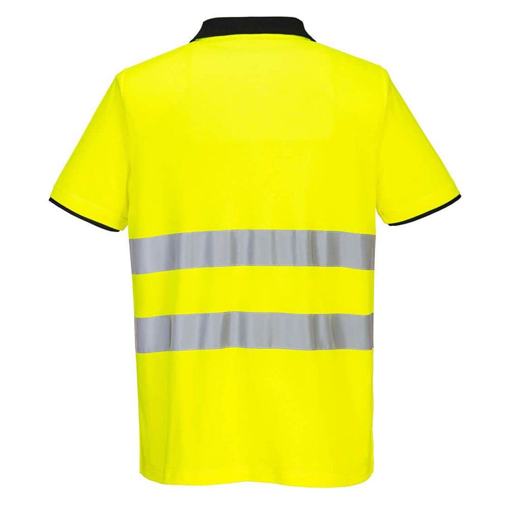 Portwest PW212 Hi-Vis Polo Shirt Short Sleeve