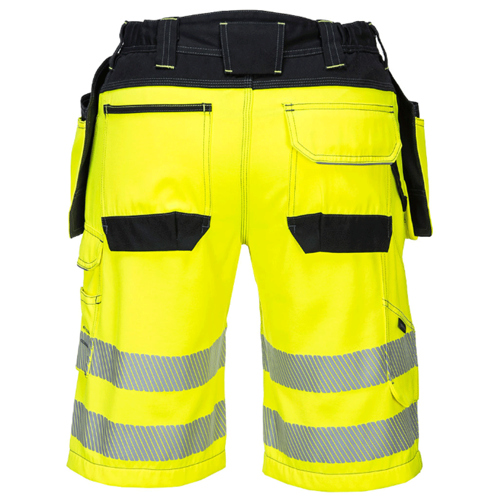 Portwest PW343 PW3 Hi-Vis Holster Pocket Work Shorts Various Colours