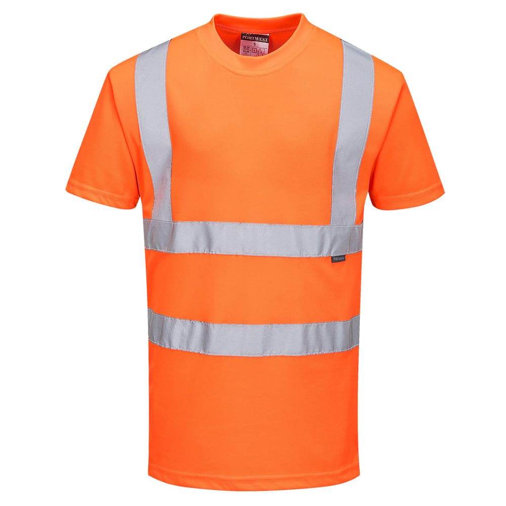 Portwest RT23 Hi-Vis RIS Short Sleeve T-Shirt
