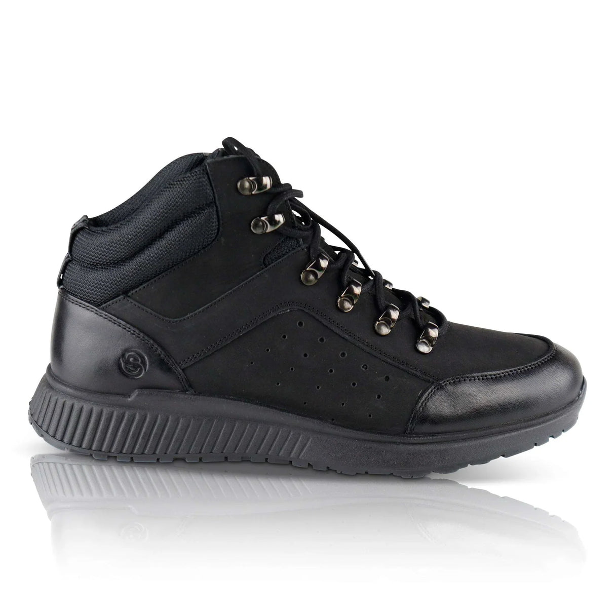 Silver Street London FINSBURY Mens Boots Black