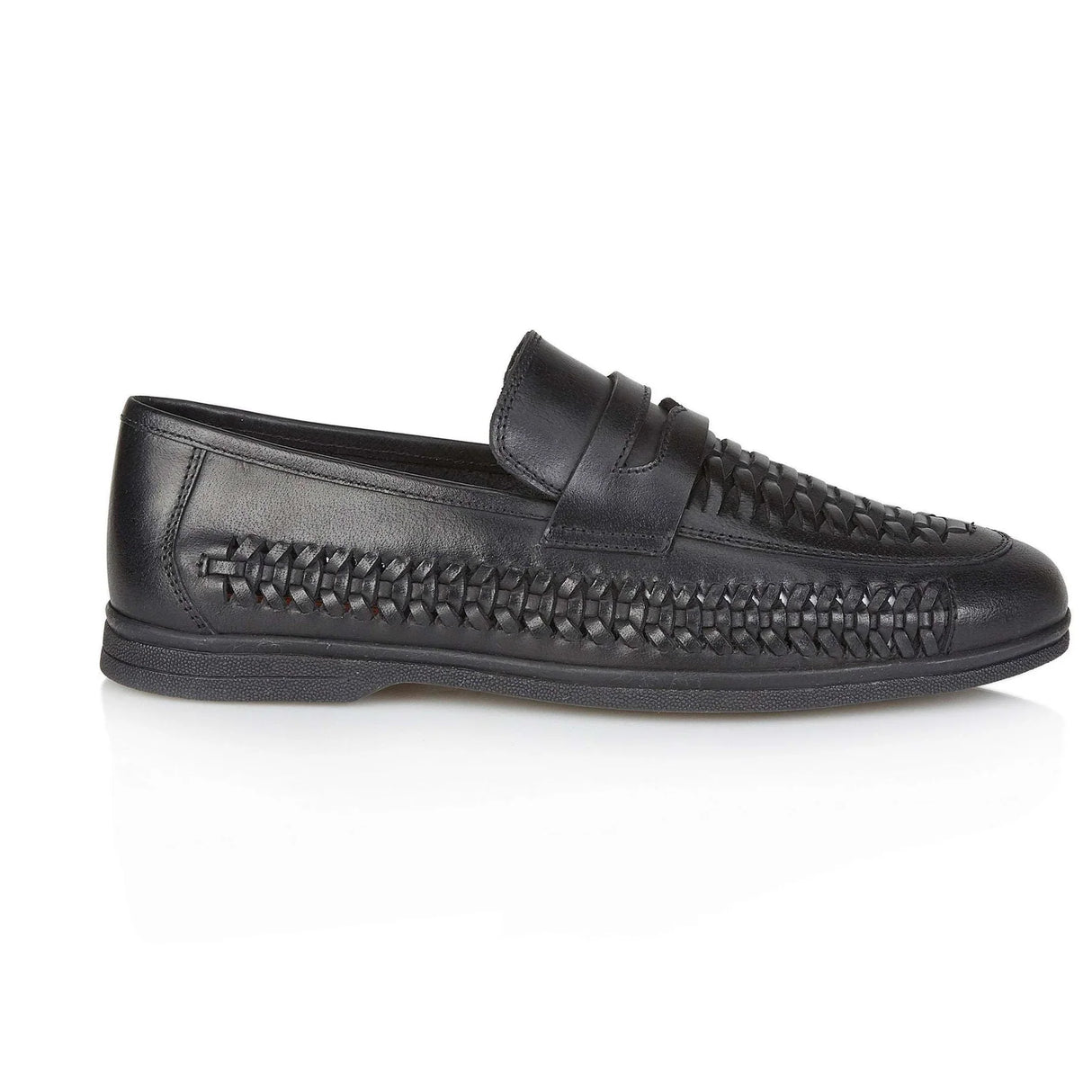 Silver Street London PERTH Mens Loafers Black