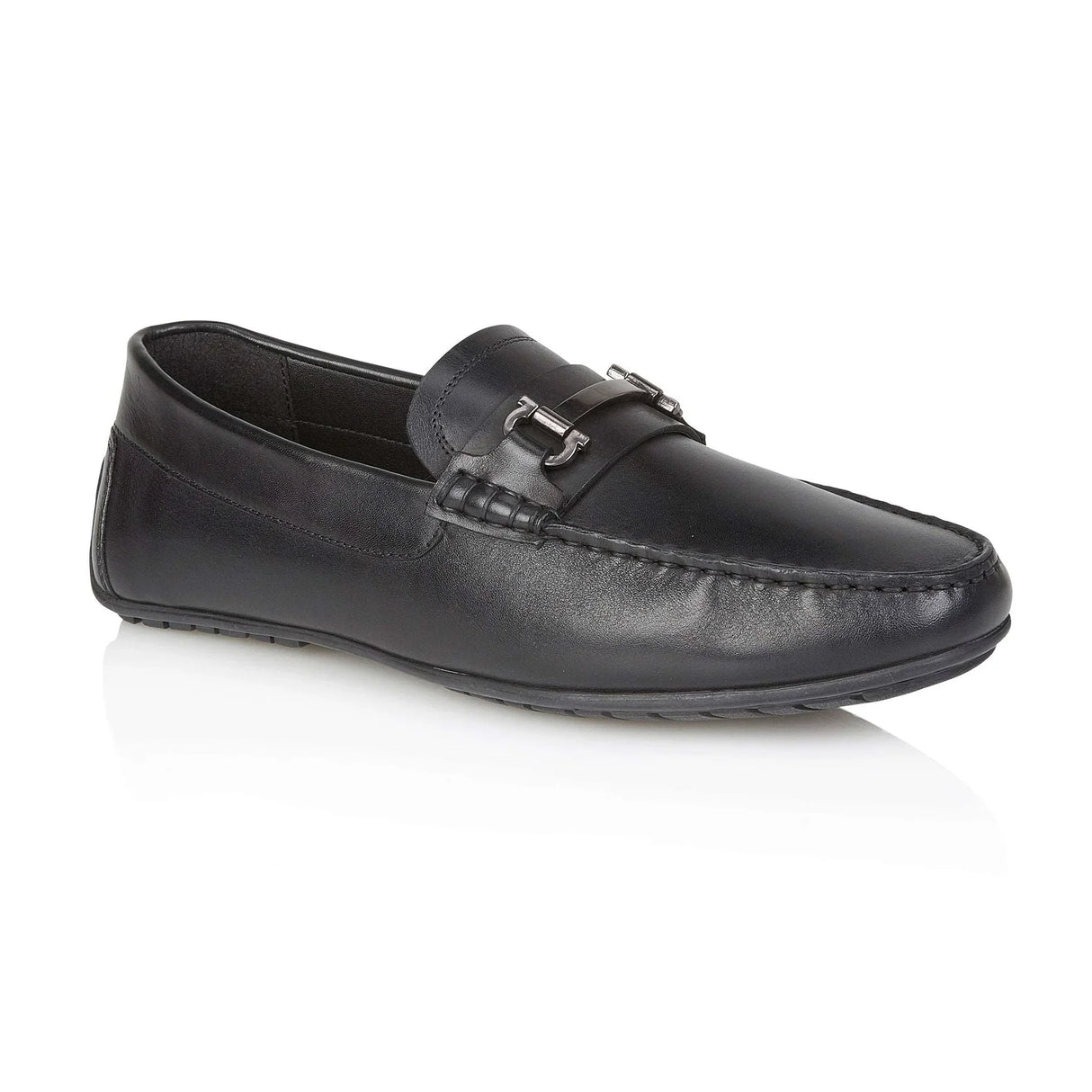 Silver Street London AUSTIN Mens Loafers Black