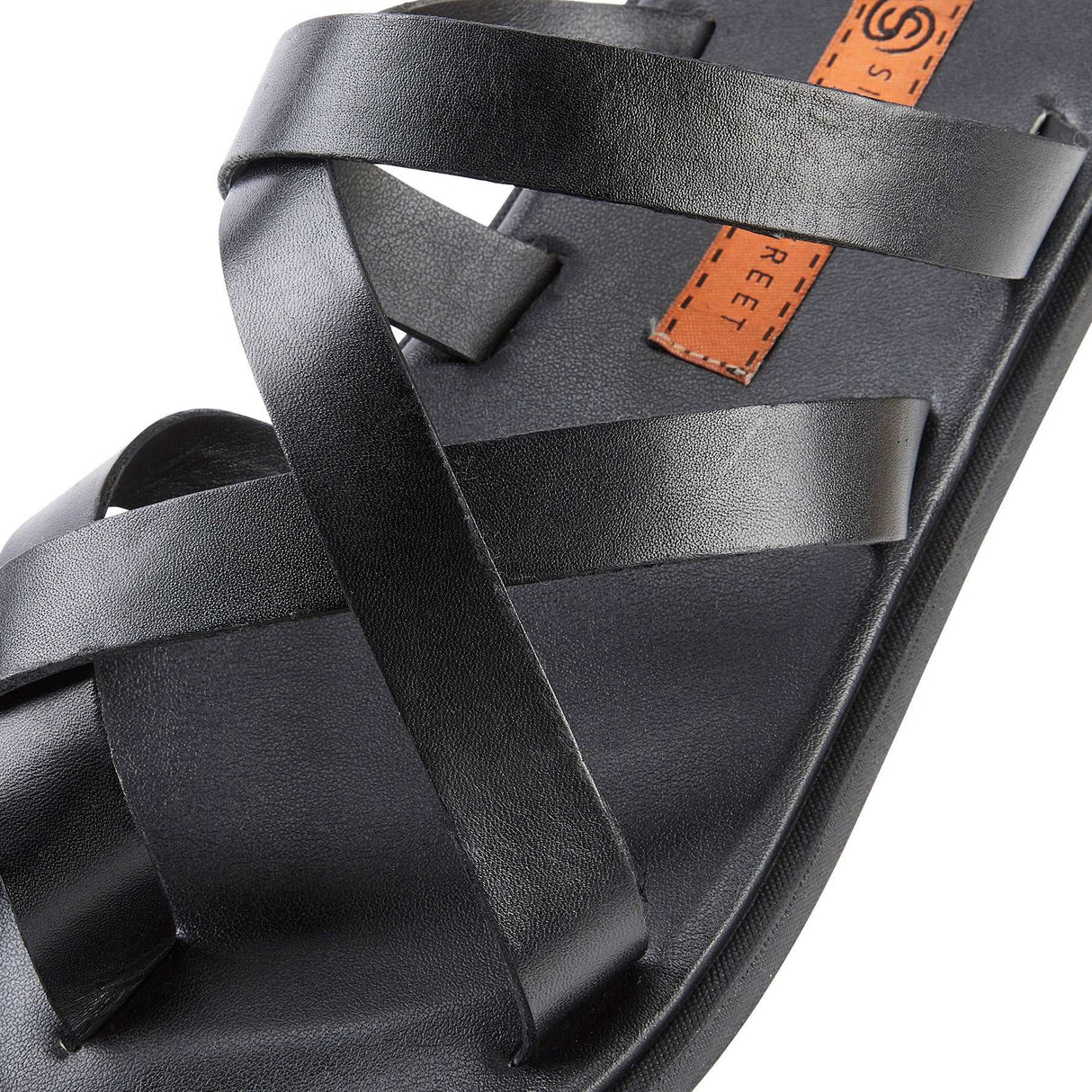Silver Street London CROUCHEND Mens Sandals Black