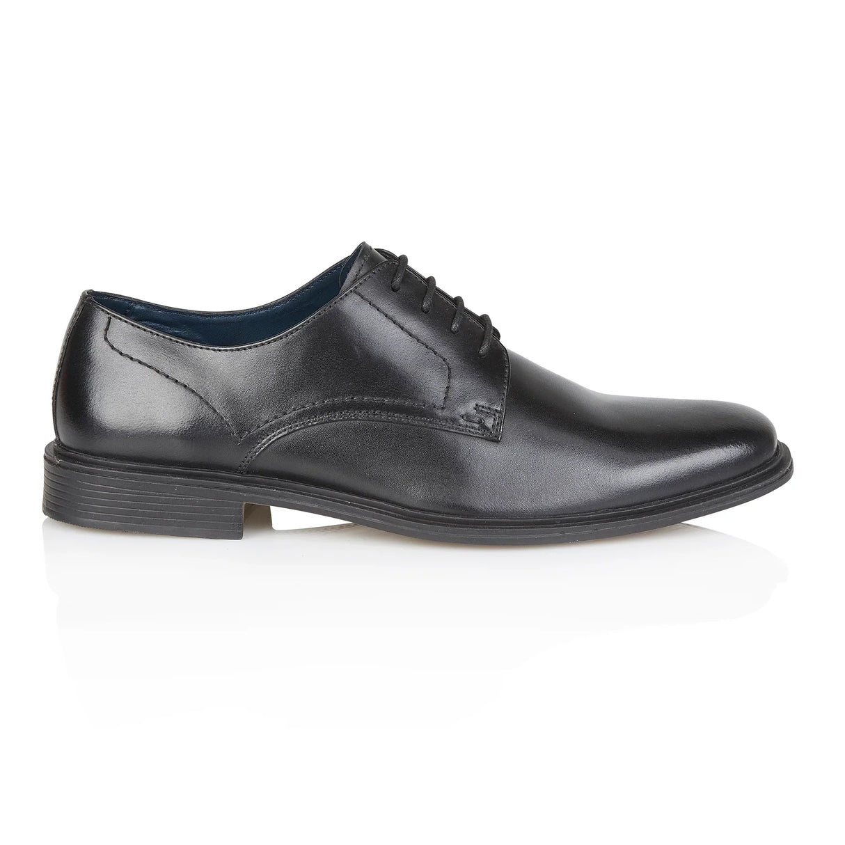Silver Street London ALBURY Mens Shoes Black
