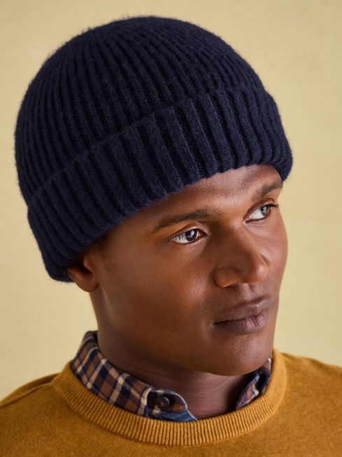 Joules BERWICK Mens Beanie Navy