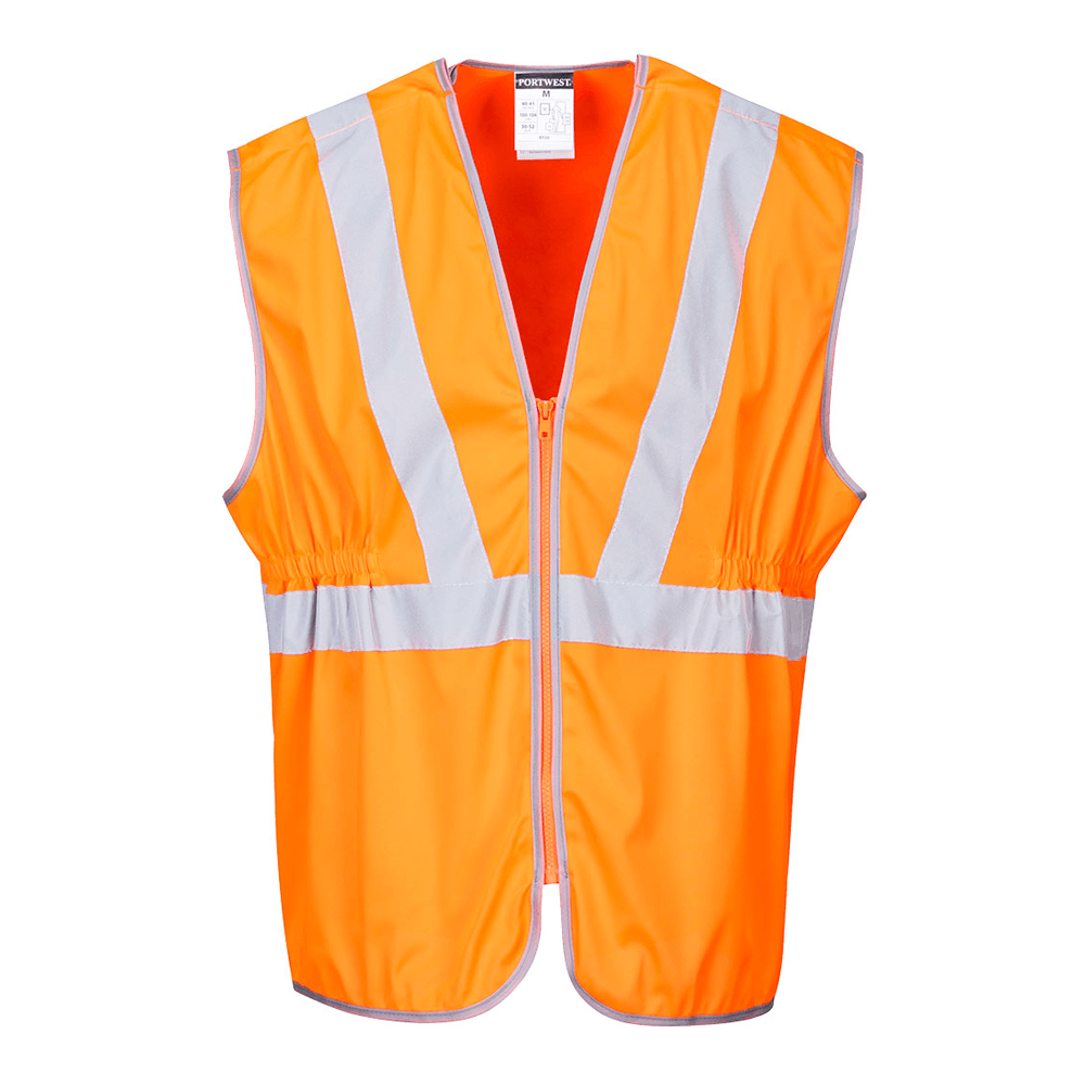 Portwest RT20 Hi-Vis Zip Long Length Vest