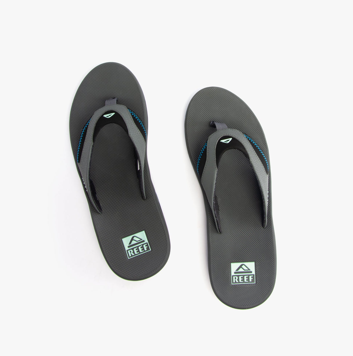 Reef FANNING Mens Sandals Gunmetal/Ocean