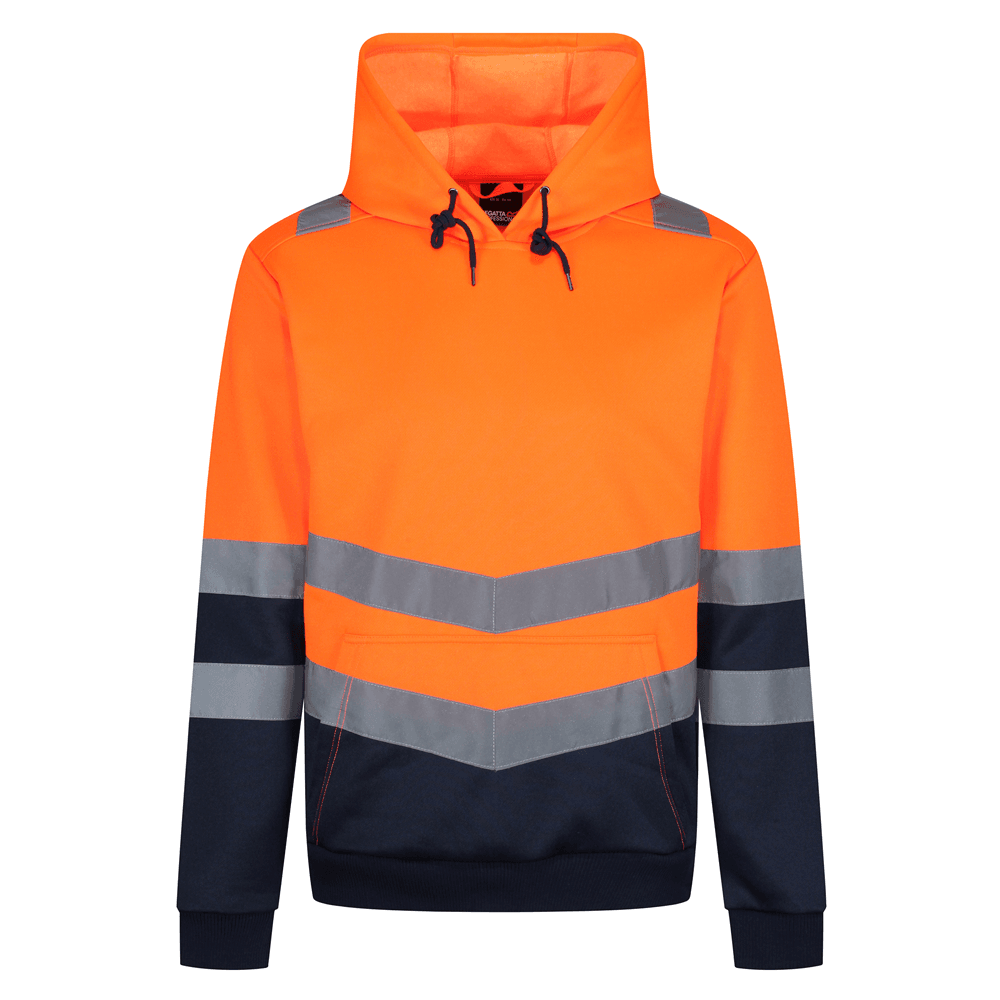 Regatta TRF663 Hi-Vis Hooded Sweatshirt