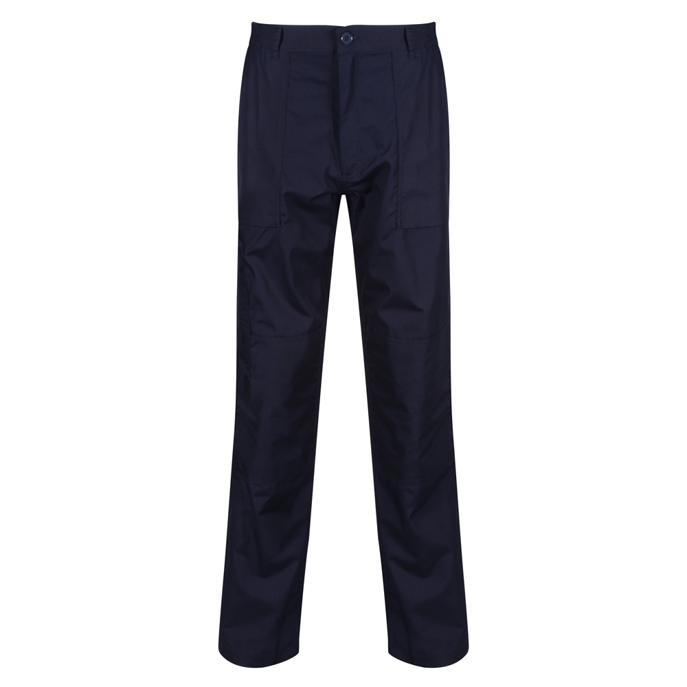 Regatta TRJ330 Water-Repellent Multi-Pocket Action Trousers Navy Blue