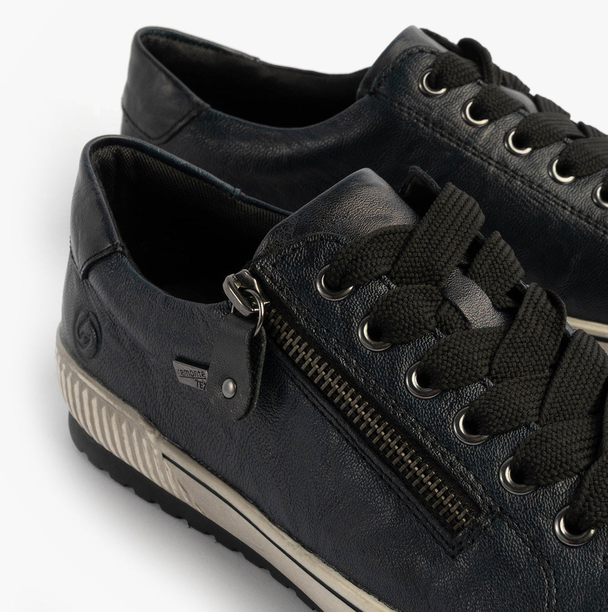 Remonte D0700-15 Womens Leather Causal Shoes Blue