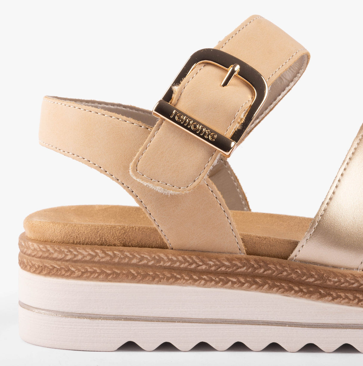 Remonte D0Q55-91 Womens Sandals Metallic