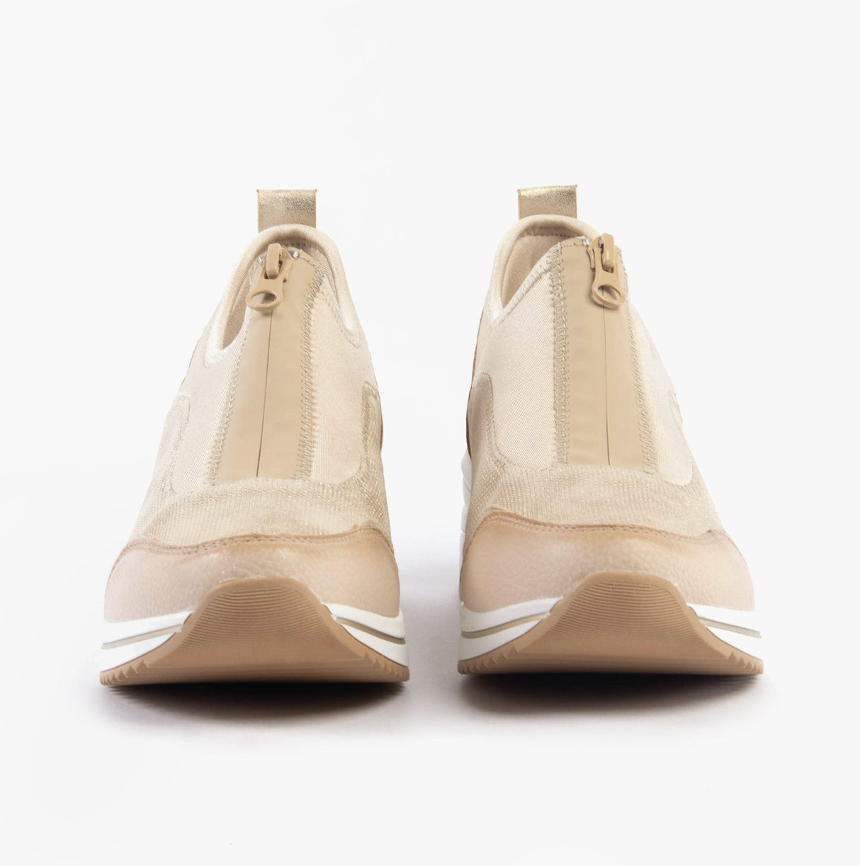 Remonte D0T08-61 Womens Trainers Beige Combination