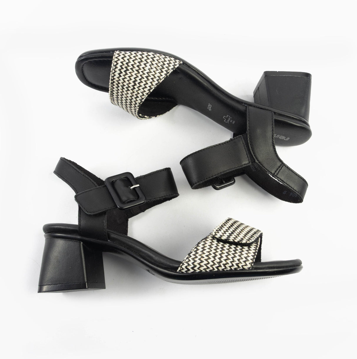 Remonte D1K51-03 Womens Sandals Black Combination