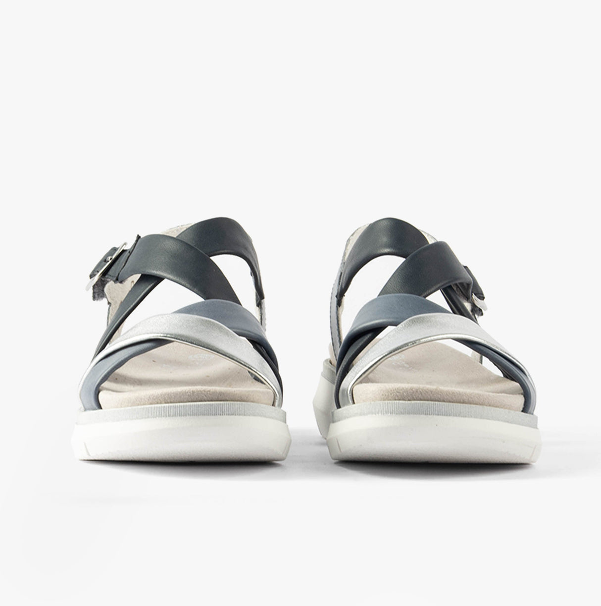 Remonte D2K53-14 Womens Sandals Blue Combination