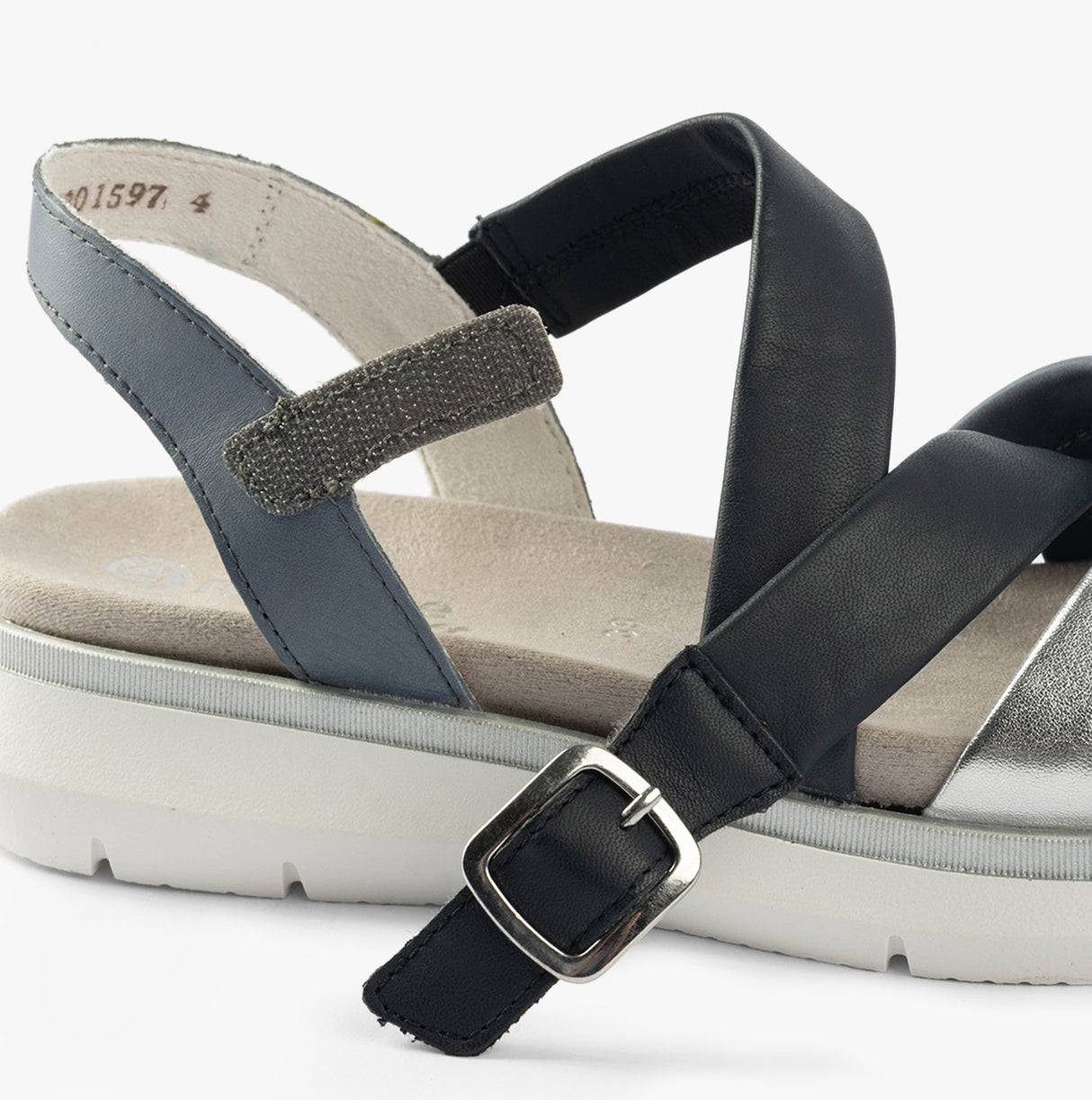 Remonte D2K53-14 Womens Sandals Blue Combination