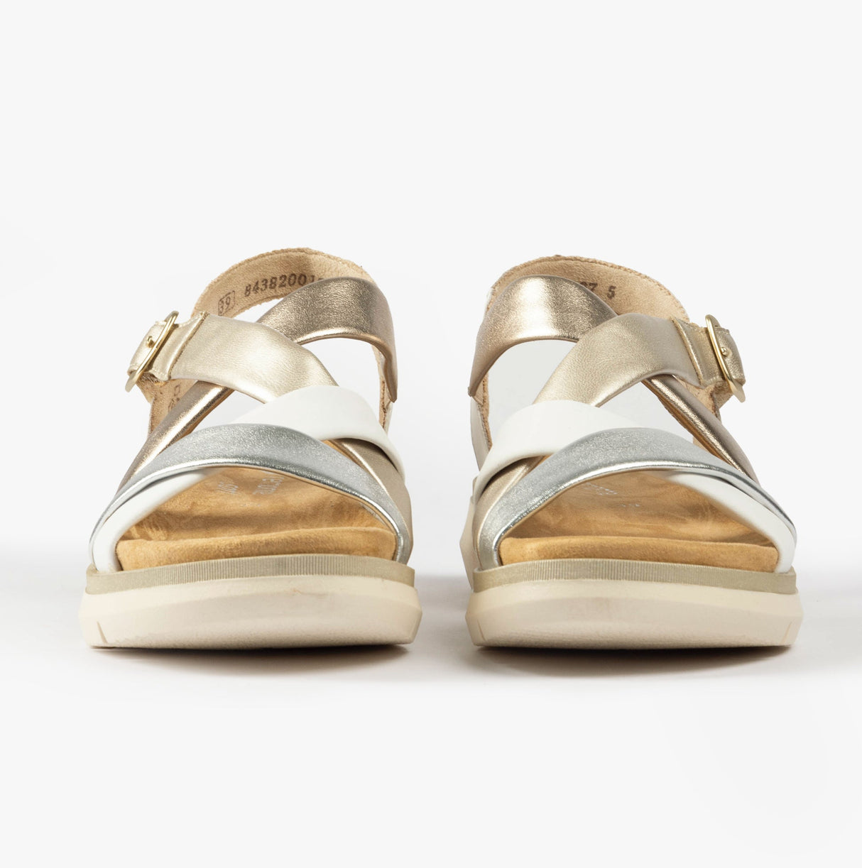 Remonte D2K53-91 Womens Sandals Metallic