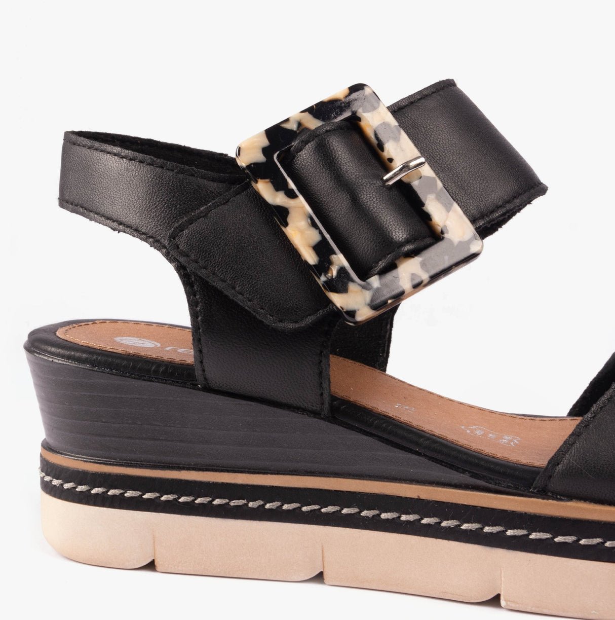 Remonte D2L53-00 Womens Sandals Black