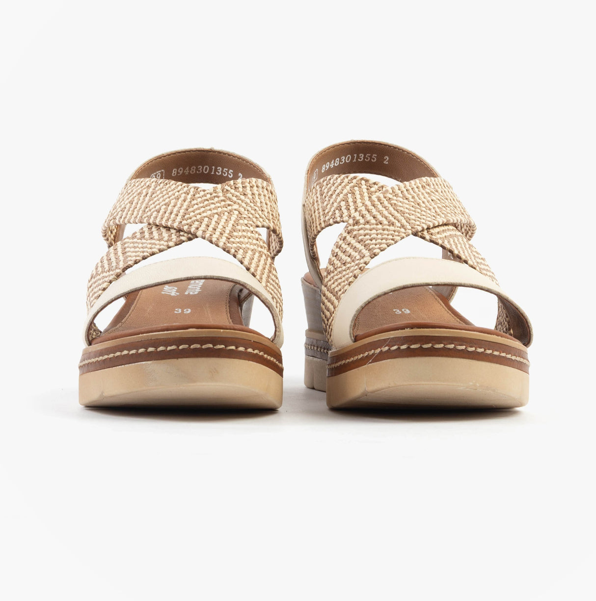 Remonte D2L54-60 Womens Sandals Beige Combination