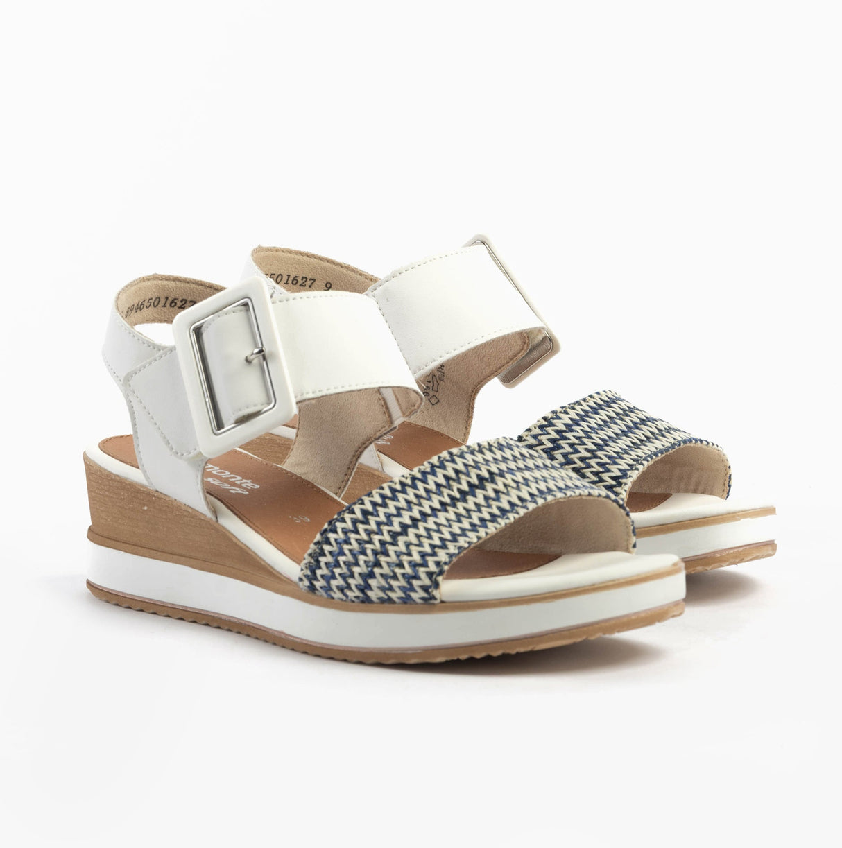 Remonte D6453-80 Womens Sandals White Combination