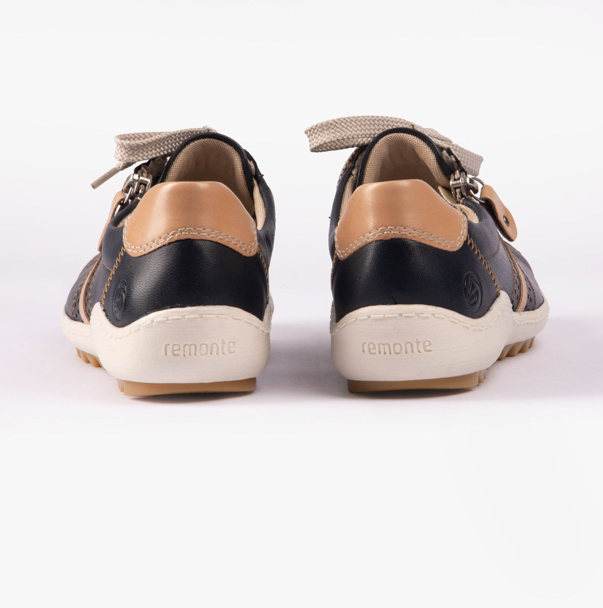 Remonte R1432-14 Womens Shoes Blue Combination