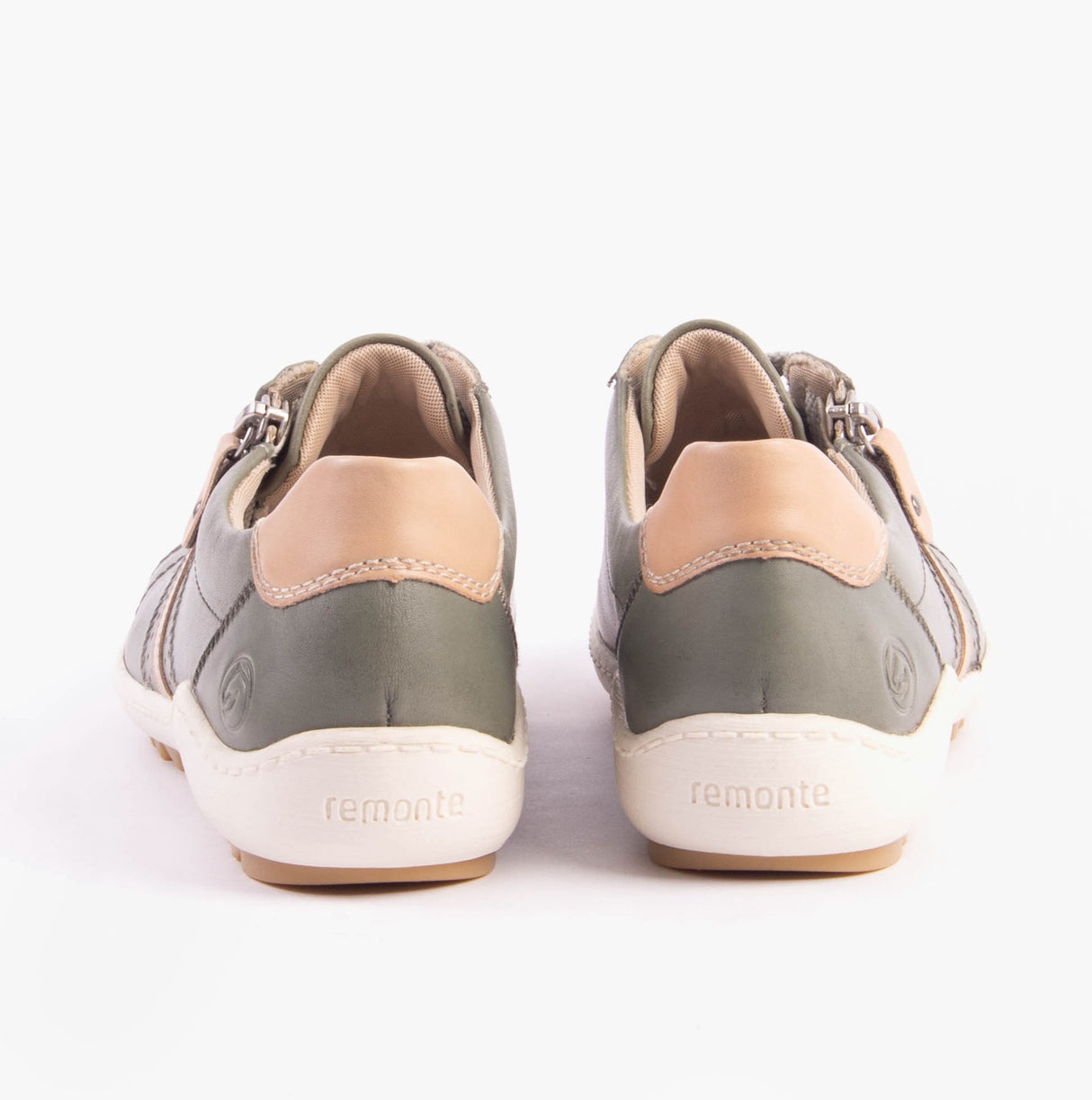 Remonte R1432-52 Womens Shoes Green Combination