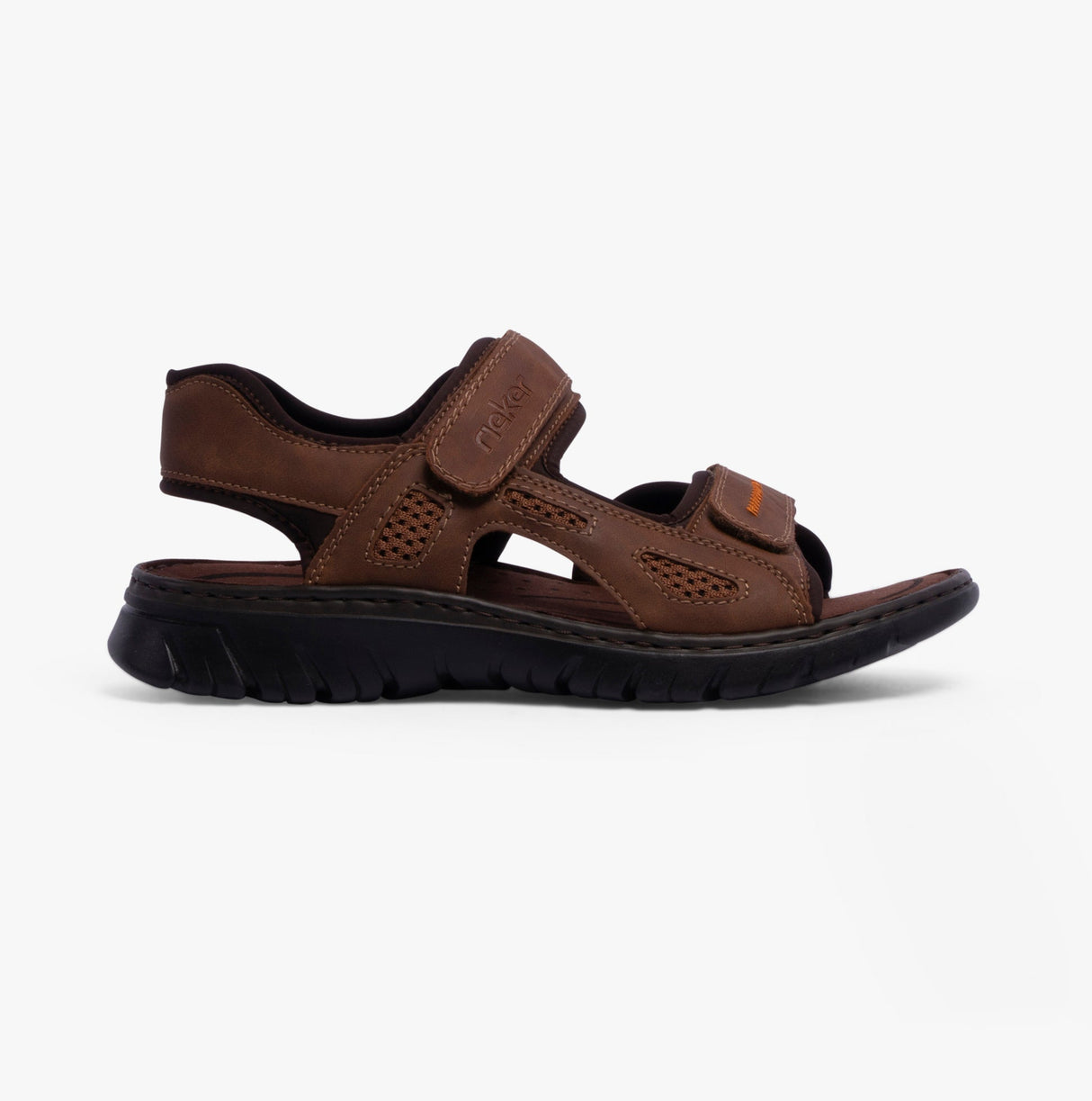 Rieker 26761-27 Mens Sandals Brown