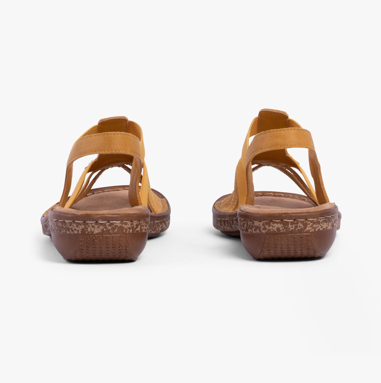 Rieker 62808-68 Womens Sandals Yellow